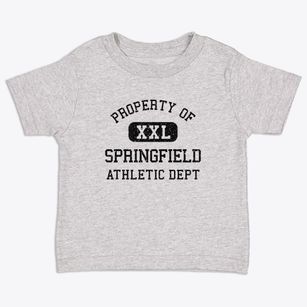 Springfield West Virginia Athletic Dept Toddler T-Shirt