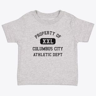 Columbus City Iowa Athletic Dept Toddler T-Shirt