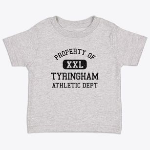 Tyringham Massachusetts Athletic Dept Toddler T-Shirt