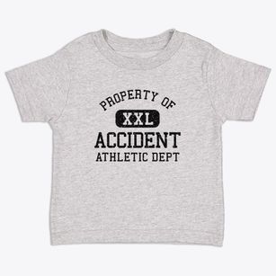 Accident Maryland Athletic Dept Toddler T-Shirt