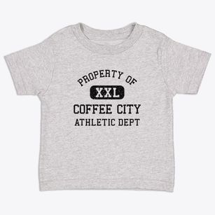 Coffee City Texas Athletic Dept Toddler T-Shirt