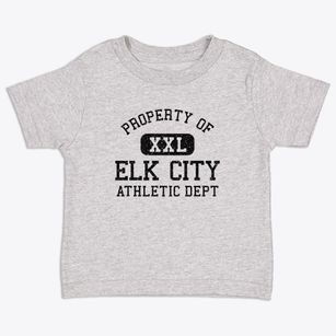 Elk City Idaho Athletic Dept Toddler T-Shirt
