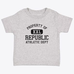 Republic Kansas Athletic Dept Toddler T-Shirt