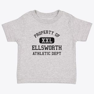 Ellsworth Maine Athletic Dept Toddler T-Shirt