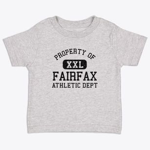 Fairfax California Athletic Dept Toddler T-Shirt
