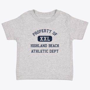 Highland Beach Florida Athletic Dept Toddler T-Shirt