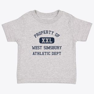 West Simsbury Connecticut Athletic Dept Toddler T-Shirt