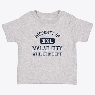 Malad City Idaho Athletic Dept Toddler T-Shirt