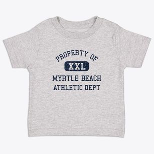 Myrtle Beach South Carolina Athletic Dept Toddler T-Shirt