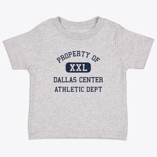 Dallas Center Iowa Athletic Dept Toddler T-Shirt