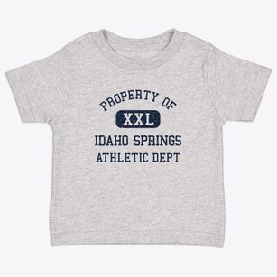 Idaho Springs Colorado Athletic Dept Toddler T-Shirt