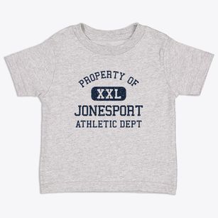 Jonesport Maine Athletic Dept Toddler T-Shirt