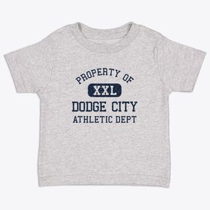 Dodge City Kansas Athletic Dept Toddler T-Shirt