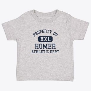 Homer Georgia Athletic Dept Toddler T-Shirt