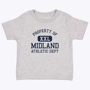 Midland Texas Athletic Dept Toddler T-Shirt