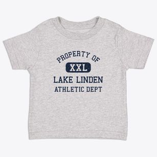 Lake Linden Michigan Athletic Dept Toddler T-Shirt