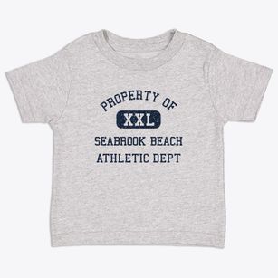 Seabrook Beach New Hampshire Athletic Dept Toddler T-Shirt