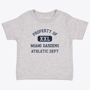 Miami Gardens Florida Athletic Dept Toddler T-Shirt