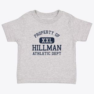 Hillman Michigan Athletic Dept Toddler T-Shirt