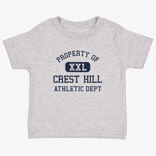 Crest Hill Illinois Athletic Dept Toddler T-Shirt