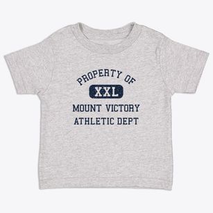 Mount Victory Ohio Athletic Dept Toddler T-Shirt
