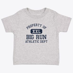 Big Run Pennsylvania Athletic Dept Toddler T-Shirt