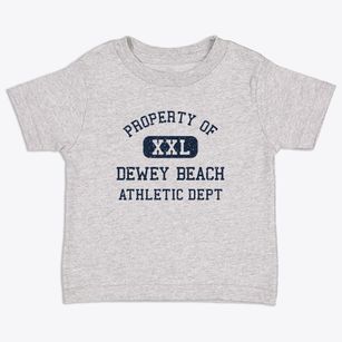 Dewey Beach Delaware Athletic Dept Toddler T-Shirt