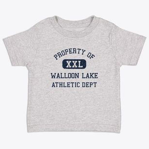 Walloon Lake Michigan Athletic Dept Toddler T-Shirt