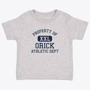 Orick California Athletic Dept Toddler T-Shirt