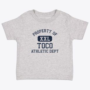 Toco Texas Athletic Dept Toddler T-Shirt