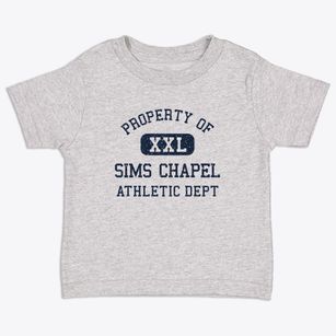 Sims Chapel Alabama Athletic Dept Toddler T-Shirt