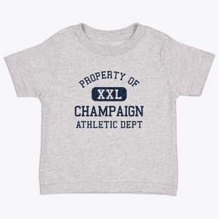 Champaign Illinois Athletic Dept Toddler T-Shirt
