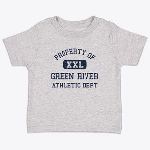 Green River Wyoming Athletic Dept Toddler T-Shirt