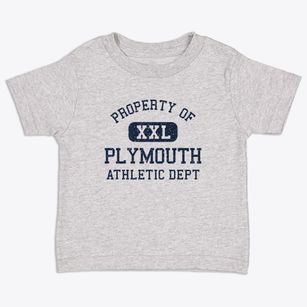 Plymouth Michigan Athletic Dept Toddler T-Shirt
