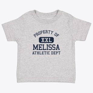 Melissa Texas Athletic Dept Toddler T-Shirt