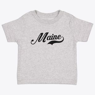 Maine New York Vintage Team Toddler T-Shirt