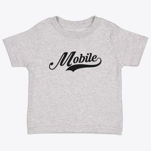 Mobile Alabama Vintage Team Toddler T-Shirt