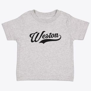 Weston West Virginia Vintage Team Toddler T-Shirt