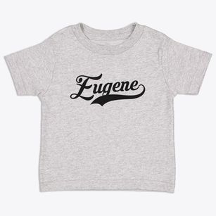 Eugene Oregon Vintage Team Toddler T-Shirt