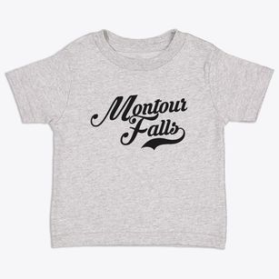 Montour Falls New York Vintage Team Toddler T-Shirt