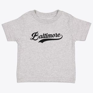Baltimore Maryland Vintage Team Toddler T-Shirt