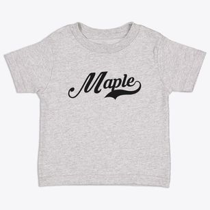 Maple Wisconsin Vintage Team Toddler T-Shirt