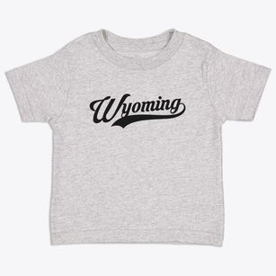 Wyoming New York Vintage Team Toddler T-Shirt