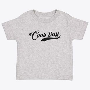 Coos Bay Oregon Vintage Team Toddler T-Shirt