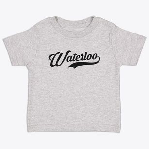 Waterloo Iowa Vintage Team Toddler T-Shirt