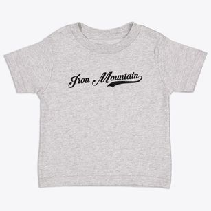 Iron Mountain Michigan Vintage Team Toddler T-Shirt
