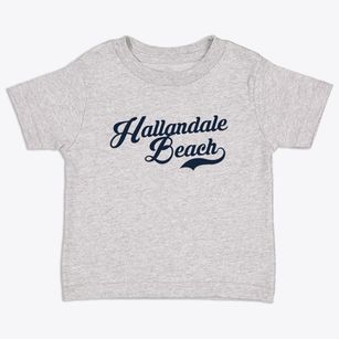 Hallandale Beach Florida Vintage Team Toddler T-Shirt
