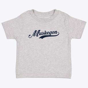 Muskegon Michigan Vintage Team Toddler T-Shirt
