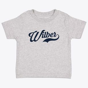 Wilber Nebraska Vintage Team Toddler T-Shirt
