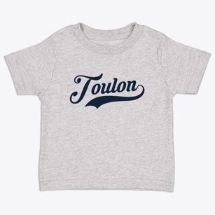 Toulon Illinois Vintage Team Toddler T-Shirt